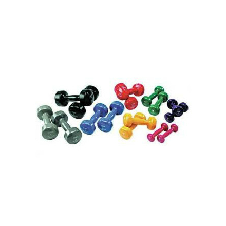 York Vinyl Dipped Dumbbells